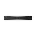 Hikvision Digital Technology NVR 12 Megapixel (4K) / Reconocimiento Facial / 16 Canales IP / Base de Datos / Hasta 100,000 Fotografías / 16 Puertos PoE+ / 2 Bahías de Disco Duro / Switch PoE 300 mts / Bases de Datos / HDMI en 4K
