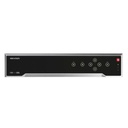 Hikvision Digital Technology NVR 12 Megapixel (4K) / 32 Canales IP / 16 Puertos PoE+ / Switch PoE 300 mts / HDMI en 4K / Soporta POS