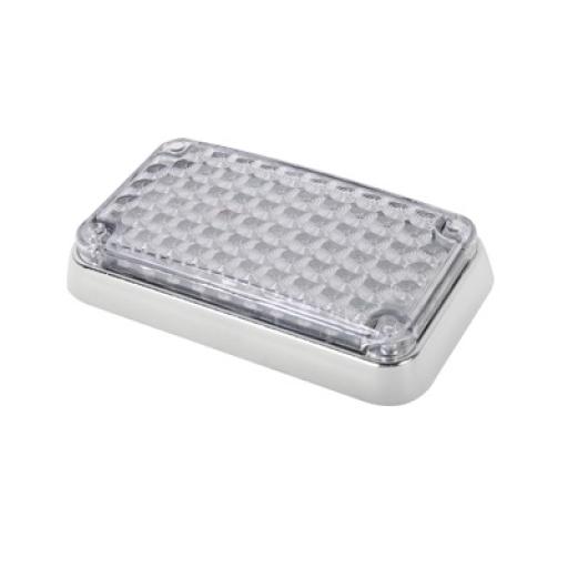 EPCOM INDUSTRIAL SIGNALING Luz de Advertencia de 6X4", Color Claro, Ideal para Ambulancias