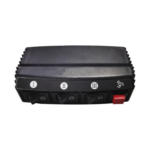 EPCOM INDUSTRIAL SIGNALING Switch de 4 interruptores para Encendido/Apagado y Control de patrones de destello