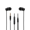 Vorago Audífonos Intrauriculares con Micrófono EP-304, Alámbrico, 3.5mm, Negro Auriculares Dentro de oído Música