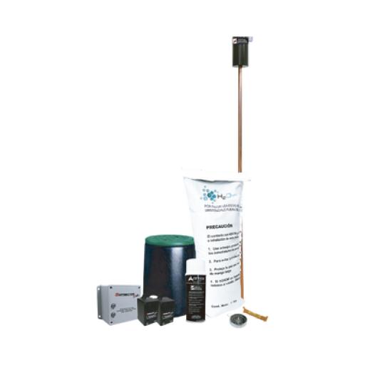 Total Ground Kit de tierra física (VARIGROUND) con supresor de pico (SOHO) y accesorios de instalación.,