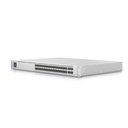 Ubiquiti Networks UniFi Switch PRO Aggregation Capa 3 para fibra óptica con 28 puertos SFP+ (10G) y 4 puertos SFP28 (25G), pantalla informativa