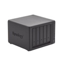 Synology Servidor NAS de 5 Bahías (Expandible a 15 Bahías) / Hasta 270 TB / 8 GB RAM / Servicio Nube Gratis (P2P) / Administración Remota y Respaldo Programado