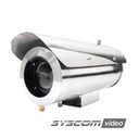 SYSCOM VIDEO Gabinete para Cámaras Tipo Box (Profesional) / Para Altas Temperaturas (hasta 250º C) / Sistema de Enfriado por Agua