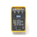 Fluke Probador de Tomacorriente Eléctrico Estándar o GFCI con Señal Acústica, Con LEDs de Alto Brillo y Gráfico Incluido Para Verificar Rápida y Fácilmente el Cableado