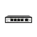 Epcom Switch PoE / 100 Metros PoE / 4 puertos 802.3af /at ( 60 W ) 10/100 Mbps + 1 puerto uplink