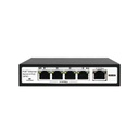 Epcom Switch PoE / 100 Metros PoE / 4 puertos 802.3af /at ( 60 W ) 10/100 Mbps + 1 puerto uplink