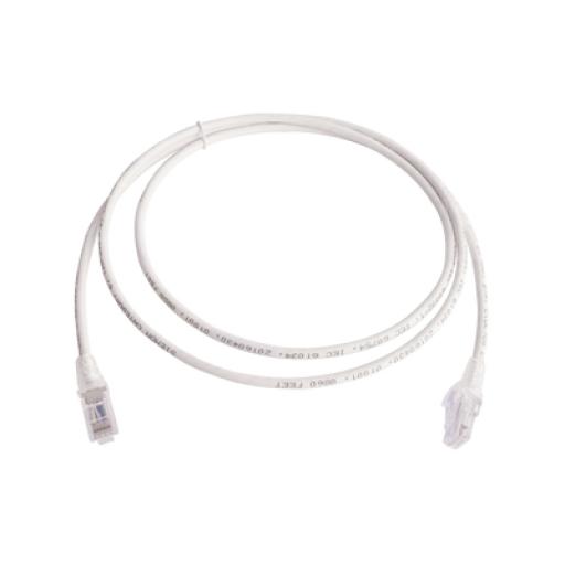 Siemon Patch Cord MC6 Modular Cat6 UTP, CM/LS0H, 5ft, Color Blanco