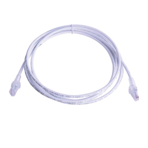 Siemon Patch Cord MC6 Modular Cat6 UTP, CM/LS0H, 10ft, Color Blanco