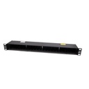 Ditek Gabinete de 24 Canales para Montaje en Rack, Compatible con el Módulo de protección DTK-NETMS