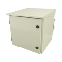 LINKEDPRO BY EPCOM Gabinete para Poste/Torre/Pared de Exterior con Ventiladores y Termostato con Rack de 19" de 9 U. 
