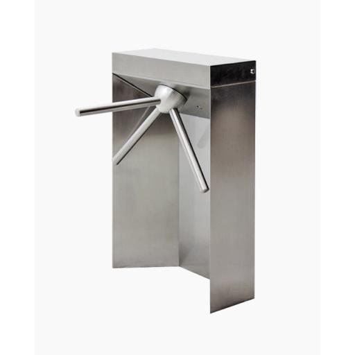 Alvarado Torniquete de Medio Cuerpo / Bi-direccional / Uso en intemperie / Tapa y Gabinete de Acero Inoxidable