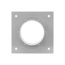 SYSCOM TOWERS Placa Pasamuros Con Capacidad de Una Bota de 4"