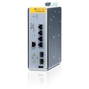Allied Telesis Switch Industrial Administrable Capa 2 de 4 Puertos 10/100/1000 Mbps + 2 Puertos SFP