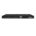 Mikrotik RouterBoard, CPU 2 Núcleos, 10 Puertos Gigabit Ethernet, 1 Puerto SFP, 1 GB Memoria, Licencia Nivel 5, Montaje Rack