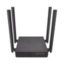 TPLINK Router Inalámbrico doble banda AC, 2.4 GHz y 5 GHz Hasta 1200 Mbps, 4 antenas externas omnidireccional, 4 Puertos LAN 10/100 Mbps, 1 Puerto WAN 10/100 Mbps, Versión 6