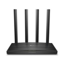 TPLINK Router inalámbrico AC 1200 doble banda 1 puerto WAN 10/100/1000 Mbps Y  4 puertos LAN 10/100/1000 Mbps