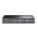 TPLINK Switch no administrable de 24 puertos 10/100 Mbps para escritorio/rack