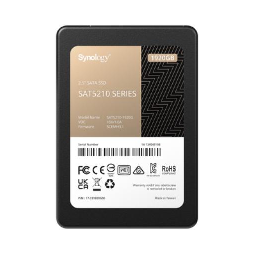 Synology 1920 GB SSD , diseñada para Synology NAS