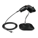 Zebra LECTOR ZEBRA LS1203 LASER USB NEGRO CON BASE