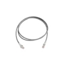 Siemon Patch Cord MC6 Modular Cat6 UTP, CM/LSOH1, 3ft, Color Gris