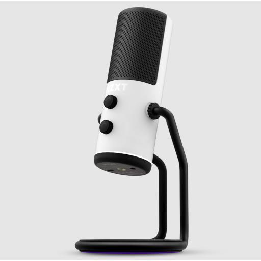 [NZXT_AP-WUMIC-W1] MICROFONO NZXT (AP-WUMIC-W1) CAPSULE WHITE, P/STREAMING, BLANCO