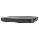 Hikvision Digital Technology DVR 4 Megapixel / 4 Canales TURBOHD + 2 Canales IP / 1 Bahía de Disco Duro / 1 Canal de Audio / Vídeoanálisis