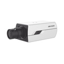 Hikvision Digital Technology Camara Box IP 4 Megapixel / Serie PRO / DarkFighter / PoE / 12 Vcc o 24 VCA / WDR 120 dB / Onvif / RS-485 / BLC /  Entrada y Salida de Audio y Alarmas (No Incluye Lente) / Micro SD 