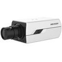 Hikvision Digital Technology Camara Box IP 4 Megapixel / Serie PRO / DarkFighter / PoE / 12 Vcc o 24 VCA / WDR 120 dB / Onvif / RS-485 / BLC /  Entrada y Salida de Audio y Alarmas (No Incluye Lente) / Micro SD 