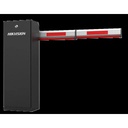 Hikvision Digital Technology Barrera Vehicular IZQUIERDA a 220 Vca con Brazo Incluido ajustable de 2 a 4 mts / Apertura en 3 Segundos / Incluye banda protectora antigolpe de vehiculos