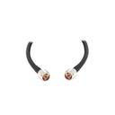 Epcom Cable RF400, con conductores N Macho en ambos extremos.