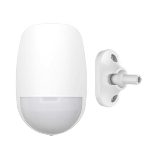 Hikvision Digital Technology (AX PRO) Detector PIR Inalámbrico de Doble Tecnología / Inmunidad a Mascotas / Rango de Detección de 12 mts / Angulo de 85.9° de Cobertura + Montaje Universal