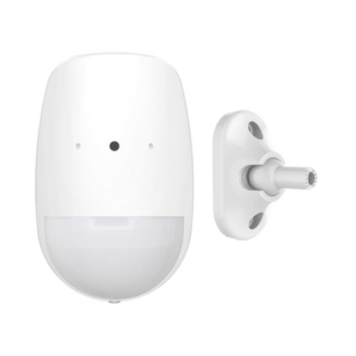 Hikvision Digital Technology (AX PRO) Sensor de Movimiento y Ruptura de Cristal Inalámbrico / Rango de Detección PIR de 12 mts / Ángulo de 85.9° de Cobertura PIR / Rango de Detección de Ruptura 8 mts / Ángulo de 120° de Cobertura de Ruptura 