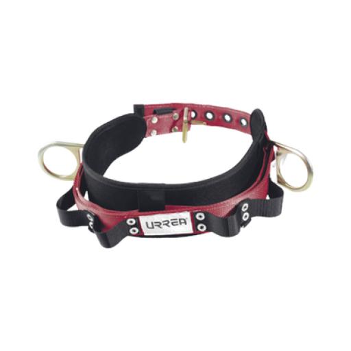 Urrea Cinturón para liniero, talla 36, con bandas para porta herramientas y dos anillos tipo D.