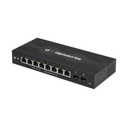 Ubiquiti Networks EdgeSwitch 10X Administrable de 8 Puertos Gigabit PoE Pasivo 24VDC + 2 Puertos SFP