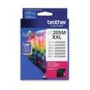 Cartucho Brother LC-205M Magenta.