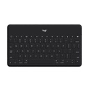 Logitech TECLADO LOGITECH KEYS-TO-GO ULTRA PORTABLE P/iPAD NEGRO (920-006701)