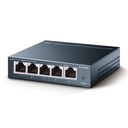 TPLINK Switch Gigabit no administrable de 5 puertos 10/100/1000 Mbps 