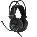 XZEAL DIADEMA GAMER XZEAL MICROFONO 13 CM USB 3.5MM LED 7 COLORES XZHD205B