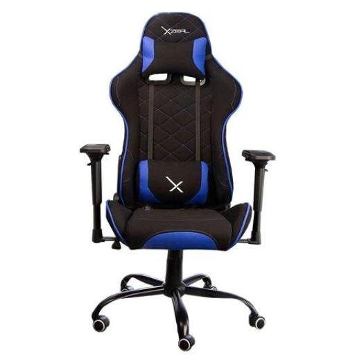 SILLA GAMER XZEAL NEG AZUL TEXTILALTO DESEMPEO XZSXZ25A