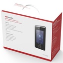 Hikvision Digital Technology Kit de Control de Acceso TODO INCLUIDO con Lector de Rostros, QRs , Tarjetas y Huellas / 3,000 Rostros / Compatible con App Hik-Connect / Videoportero / Incluye Electroimán  Botón de Salida y Montajes Z y L para imán 