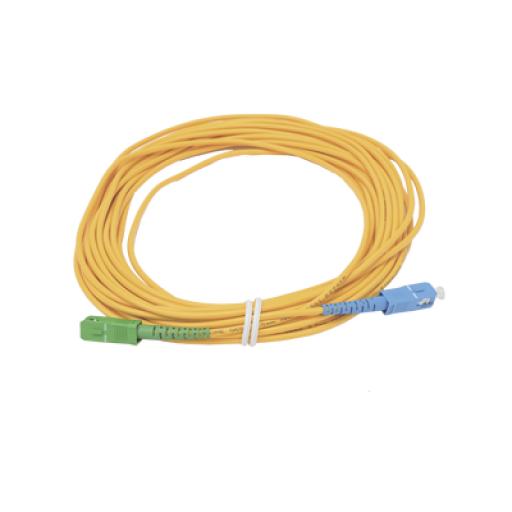 FiberHome Jumper de Fibra Óptica Simplex, Monomodo, con Conectores SC/UPC-SC/APC, de 10 Metros