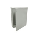 Precision Gabinete de Acero IP66 Uso en Intemperie (800 x 1200 x 400 mm) con Placa Trasera Interior Metálica y Compuerta Inferior Atornillable (Incluye Chapa y Llave).