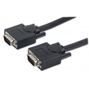 Cable para monitor SVGA Manhattan Negro 30 M.