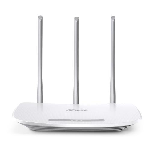 [TPLINK_TL-WR845N] TPLINK Router Inalámbrico WISP, 2.4 GHz, 300 Mbps, 3 antenas externas omnidireccional 5 dBi, 4 Puertos LAN 10/100 Mbps, 1 Puerto WAN 10/100 Mbps, IPTV, IPV6