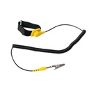 Syscom Pulsera antiestática de muñeca para mesa de trabajo.