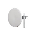 Jirous Antena Direccional, Dimensiones (2 ft / 60.96 cm), Ganancia 36 dBi, 10.1-12 GHz, Conector de guía de onda para B11, Incluye montaje de alineación