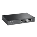 TPLINK Switch no administrable de 16 puertos 10/100 Mbps de escritorio y para montaje en rack