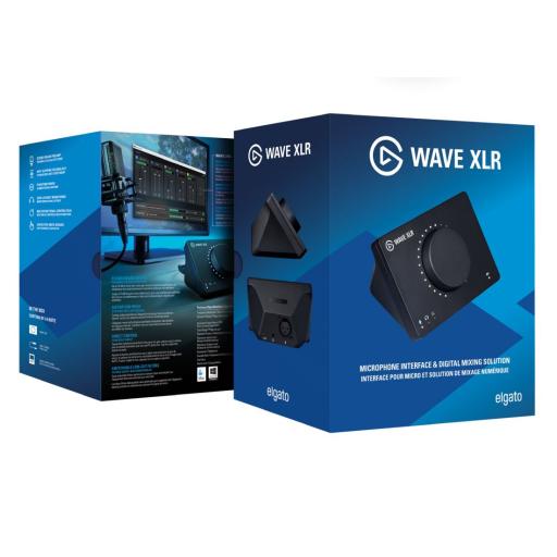 [ELGATO_10MAG9901] Interfaz de audio Elgato Wave XLR USB/XLR Negro